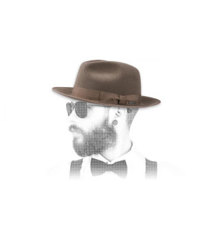 Filzhut Haare Stetson Virginia furfelt beige
